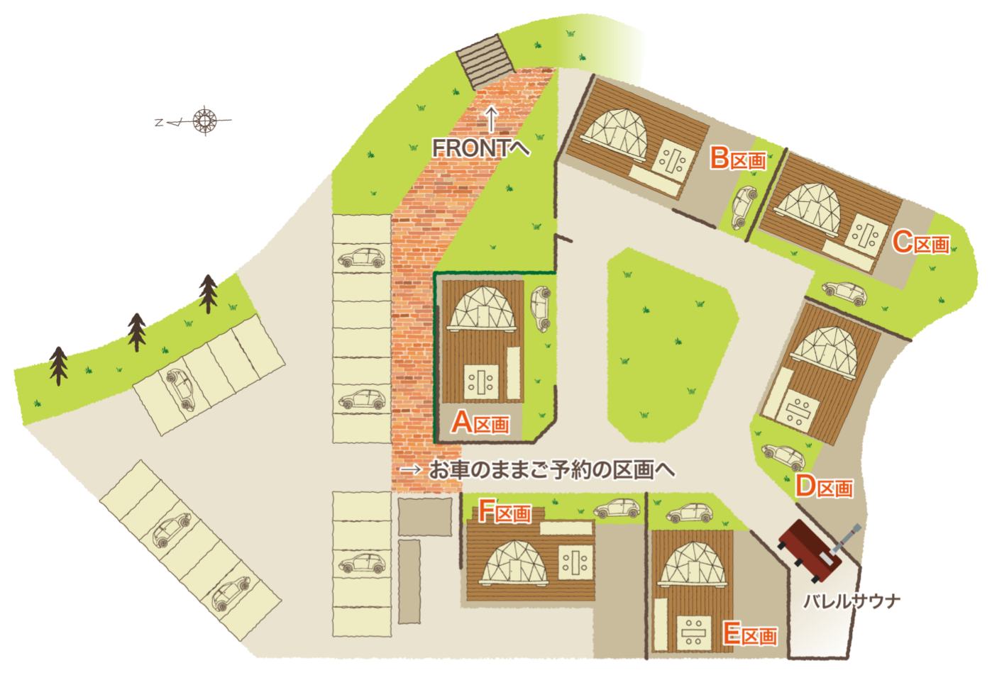 Gramping Area MAP